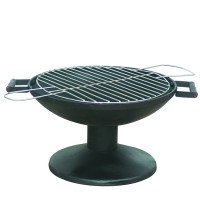 wood burning  cast iron fire pit bowl brazier indoor fire heater