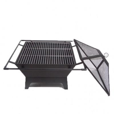 New design outdoor fireplace flu brazier bbq fire pit for outside