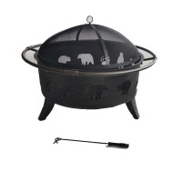 multifunctional patio heater indoor wood fire brazier camp fire pit grill