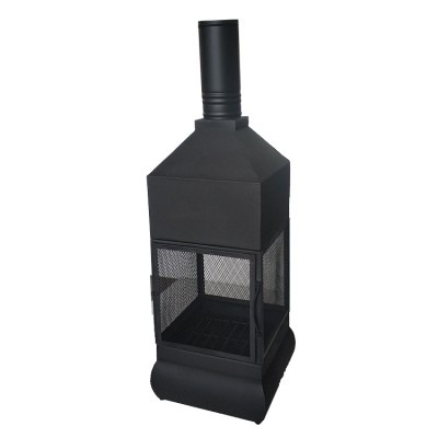 outdoor fireplaces & bbq chiminea modern style wood burning chimeneas